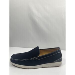 Aston Marc Crosby-02 Shoes Mens Size 9.5 Black Slip On Loafers Casual New Box